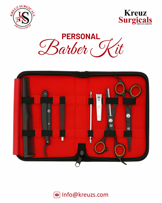 Personal Barber Kit 7Pcs Sterilised