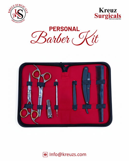 Personal Barber Kit 7Pcs Sterilised