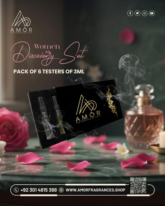 Our Discovery Set For Women (pack of 6 testers of 3ml)